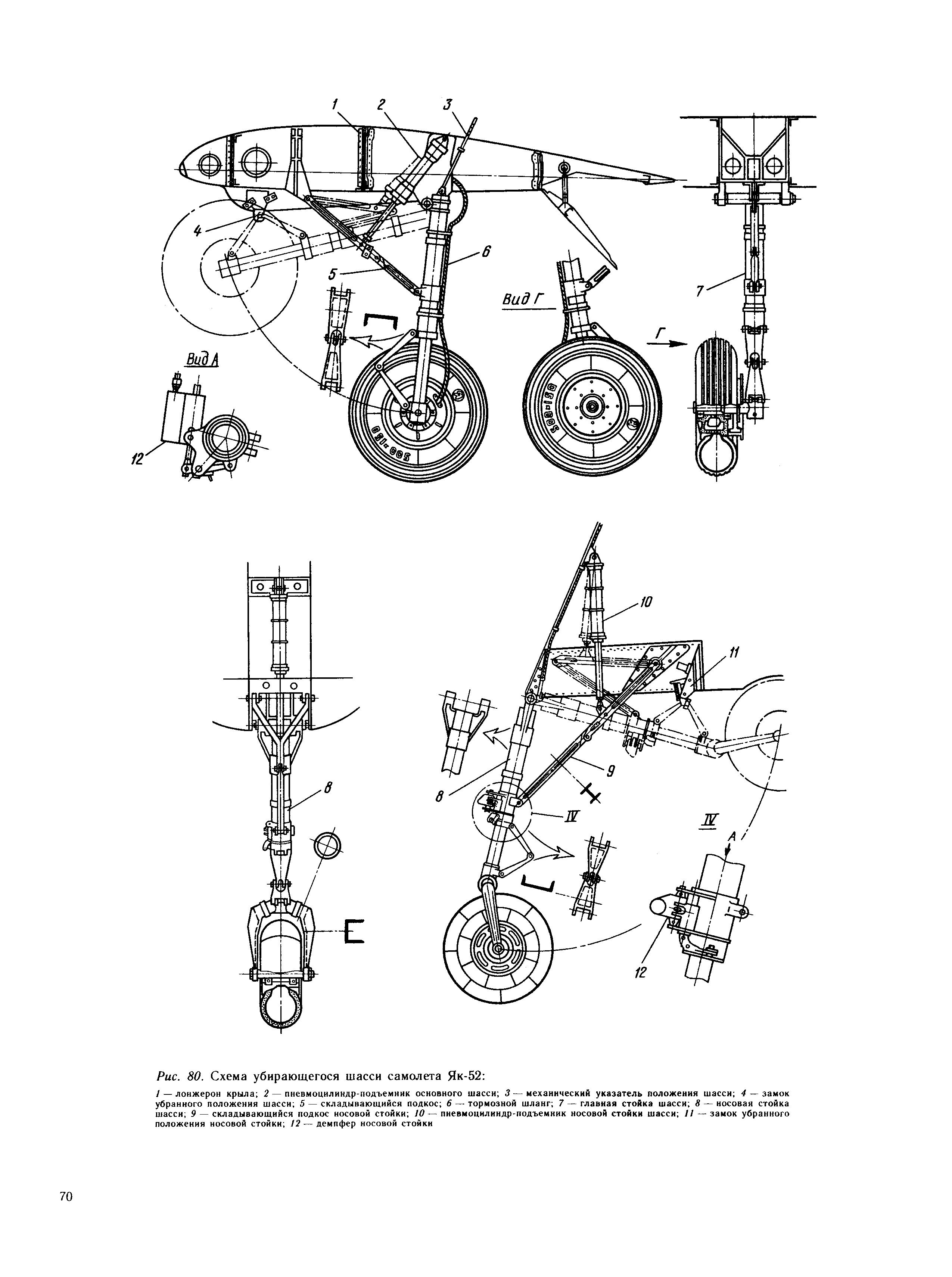 Ан 124 шасси схема