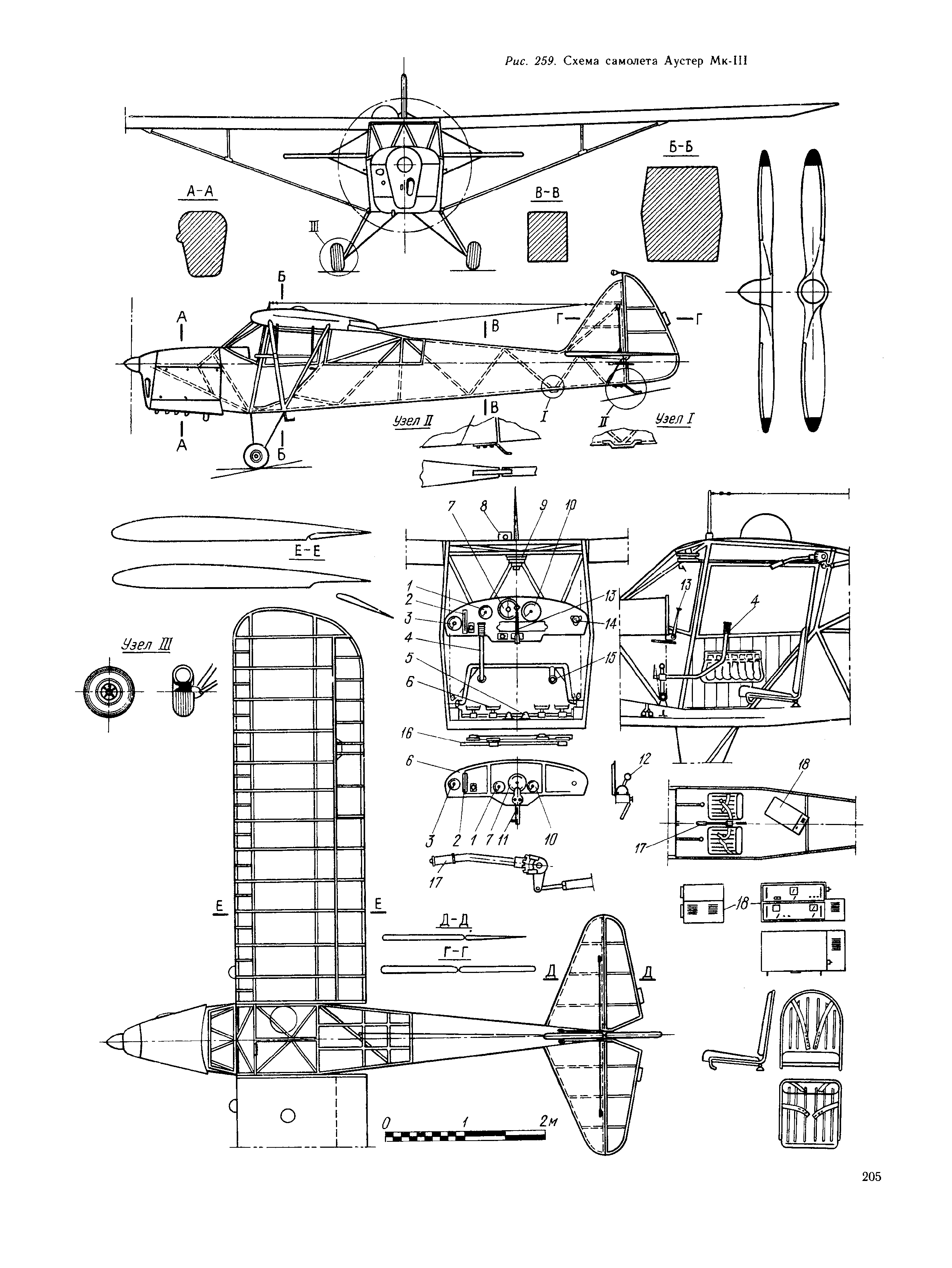 Самолет як 12 чертежи